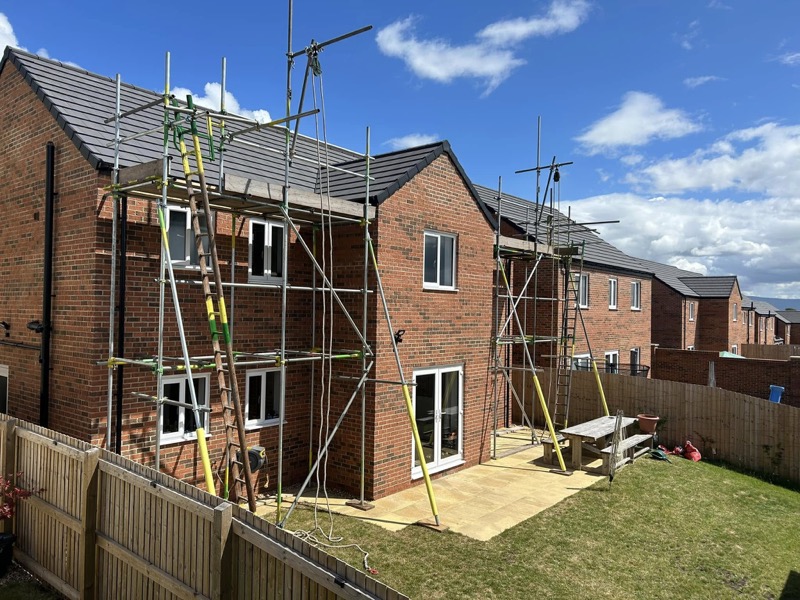 Residential scaffolding
